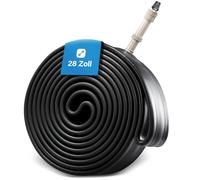 Fischer Fahrrad 85098 Chambre à air 28 Pouces Valve Auto (AV), Noir