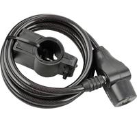 FISCHER FAHRRAD 85849 Câble antivol noir fermeture à clé