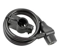 FISCHER FAHRRAD 85849 Câble antivol noir fermeture à clé