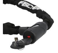 Fischer Bikes Chaîne antivol 85898 noir, fermeture à clé