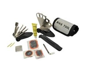 FISCHER Fahrrad "Outil pliant combiné, 33 pièces, Set d''outils"