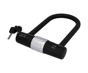 fischer Fahrradschloss/Bà¼gelschloss Safe mit Halter à˜ 16mm L 19cm