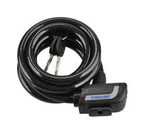 Fischer Fahrradschloss/Spiralschloss Ø 13mm Länge 180cm, Noir