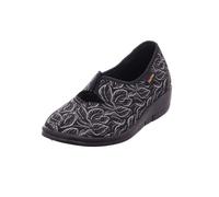 Fischer Femme Dora Chaussons Bas, Noir (Schwarzbunt 229), 42 EU