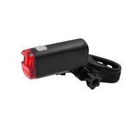 Fischer Feu arrière LED pour vélo avec Batterie et Support Universel, Protection Contre Les éclaboussures IPX4, approuvé par la StVZO