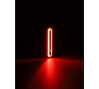 FISCHER Feu stop de vélo à LED rechargeable, tube lumineux