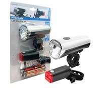 Fischer - Feux de vélo / Kit d'éclairage LED 20/10 Lux