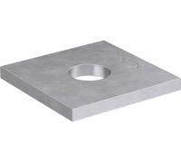 Fischer FFF 1 fvz Plaque de raccordement acier 547506 25 pc(s)