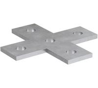 Fischer FFF 5C fvz Elément de raccordement 136 mm 553075 20 pc(s) (L x l) 136 mm x 136 mm