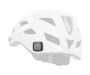 FISCHER Find.U Détecteur de Chute 2,5 x 2,5 cm avec Chargeur USB LED et LED d'état en Plastique avec Batterie Lithium-ION et Fixation avec adhésif 3M pour vélo, Ski, équitation