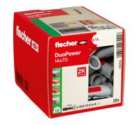 fischer fischer Cheville bi-matière DuoPower 14 x 70 sans vis, boîte à fenêtre Quantité:20