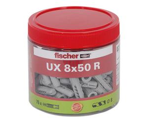 fischer fischer Chevilles universelles UX 8x50 R boîte Quantité:1