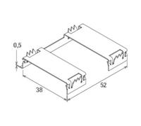 fischer fischer Clip de mise à la terre A2 Quantité:500