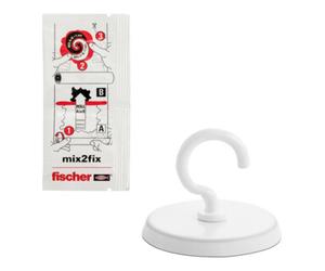 fischer fischer Crochets adhésifs Multipack (3) Quantité:1