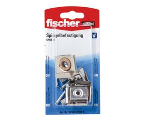 fischer fischer Fixation miroir SPBE K carte SB Quantité:5