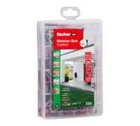 fischer fischer Meister-Box Outdoor + vis (130 pièces) Quantité:1