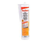 fischer fischer Natural Stone Silicone DNS 310ml transparent Quantité:1