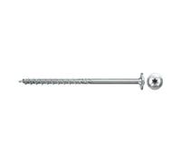 Fischer - Vis de charpente PowerFast FPF II WTP 6,0x140 revêtement zingué, Filetage partiel, tête Disque avec Empreinte Torx/Boîte de 100