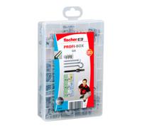 fischer - Profi-Box chevilles autoperceuses en nylon pour carton plâtre GK - 101 pièces