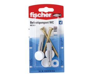 fischer fischer Set de fixation WC N K carte SB Quantité:5