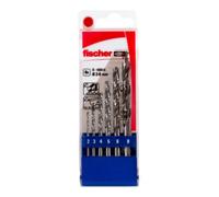 fischer - Coffret plastique de 6 mèches HSS-G Ø2-8 EXTRA