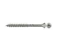 fischer fischer Vis de façade FFSII-RT6 5,0 x 80 A2 Tête fraisée, empreinte TX, inox A2, filetage partiel Quantité:100