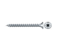 fischer fischer Vis PowerFast II FPF II CZF 3,0x30 BC 300 Tête fraisée, empreinte PZ, zingué blanc, filetage total Quantité:100