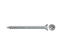 fischer fischer Vis PowerFast II FPF II CZF 4,5x50 BC 200 Tête fraisée, empreinte PZ, zingué blanc, filetage total Quantité:500