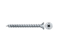 fischer fischer Vis PowerFast II FPF II CZF 5,0x35 BC 500 Tête fraisée, empreinte PZ, zingué blanc, filetage total Quantité:200