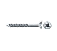 fischer fischer Vis PowerFast II FPF II CZP 3,5x35 BC 300 Tête fraisée, empreinte PZ, zingué blanc, filetage partiel Quantité:200
