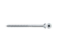 fischer fischer Vis PowerFast II FPF II CZP 4,0x70 BC 500 Tête fraisée, empreinte PZ, zingué blanc, filetage partiel Quantité:500