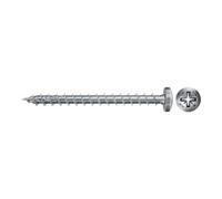 fischer fischer Vis PowerFast II FPF II PZF 4,0x16 BC 200 Tête cylindrique bombée, empreinte PZ, zingué blanc, filetage total Quantité:200