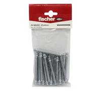 Fischer - Fixation tube cuivre - 20 pattes à vis métaux 7x150 - 6 x 50 mm -