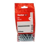 Fischer - Fixation tube cuivre - 20 pattes à vis métaux 7x150 - 6 x 60 mm -