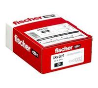 Fischer Fixations métalliques de plaque de plâtre avec vis 100 pcs G