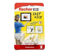 Fischer - Fixez des Tableaux Sans Trous ni Clous. Accrochez des Clés, Images et Crochets pour Tableaux. Utilisez-le