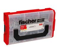 Fischer Coffret FixTainer chevilles SX Plus 210 (6x30/8x40/10x50) 567904 sans vis