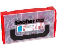fischer - FixTainer de chevilles bi-matières et multi-matériaux DUOPOWER / 80 DUOPOWER 6x30, 40 DUOPOWER 6x50, 60 DUOPOWER 8x40, 30 DUOPOWER 8x65