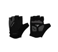 Fischer Gants de Cyclisme pour Homme et Femme Respirants avec Rembourrage en Gel et Aide Amovible, lavables, Noirs, M/L (9/10)