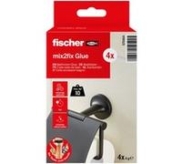 fischer GOW Colle pour salle de bain Multipack, 4 pièces