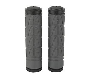 Fischer Grip Poignées de Guidon de vélo Gris/Noir Taille Unique