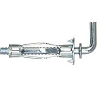 Fischer Chevilles métalliques HM 4x32 H avec crochet coudé pour matériaux creux 50 pièces