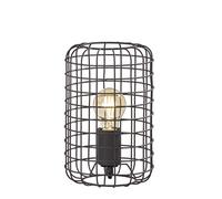 Fischer&Honsel 50219 Lampe de Table, Métal, 60 W, Sandschwarz