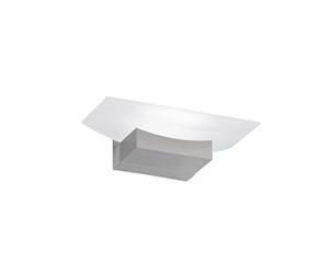 Fischer & Honsel Applique murale Bowl TW 1 x LED 6,0 W Mat Nickel 3 niveaux CCT Dimmable en continu 30012 11 x 20 x 7 cm (L x l x h) 610 lm 2700 K 3350 K 4000 K