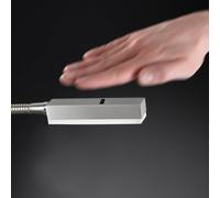 FISCHER & HONSEL Applique murale LED Raik, dimmable, gris, Chambre à coucher, Métal, Moderne, Applique Murale LED