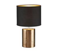 Fischer & Honsel Bronz Lampe de table E14, 50657,