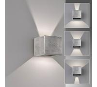 Fischer & Honsel Cog Applique murale, LED à 2 sources lumineuses, 30539,
