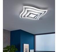 FISCHER & HONSEL Gorden Plafonnier LED, télécommande et CCT, 20486,