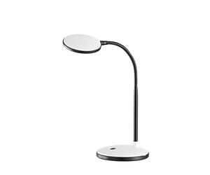 Fischer & Honsel | Lampe de table, Work | blanc | L : 14,30 cm, H : 36,50 cm, | Saillie du mur : 22,00 cm | avec interrupteur | 1 x LED HV 4,5 W 3000 K | 450 lm | EEG : F | 50596