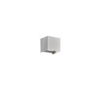 Fischer & Honsel Wall 30403 Applique murale extérieure 6W Blanc chaud Argent